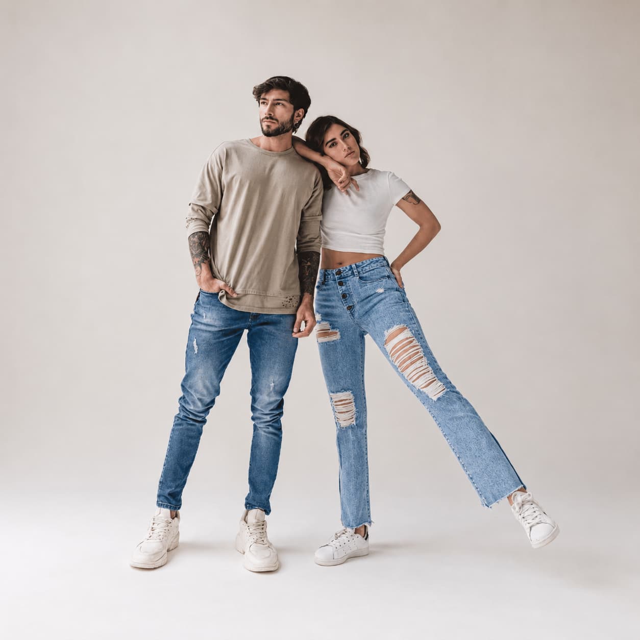 Siro-Garn-Denim-Stoff