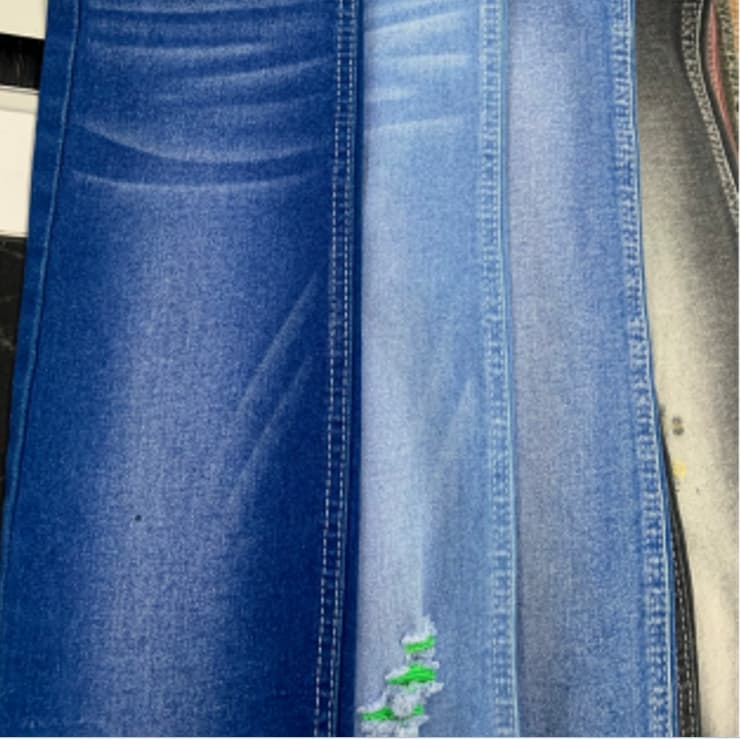 OE yarn denim fabric – 9.8 oz Cotton-Blend Stretch OE Denim Fabric – 2385